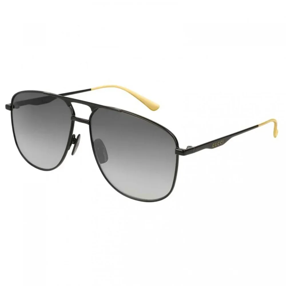 NEW GUCCI SUNGLASSES MEN BLACK EYEWEAR GUCCI GG0336S 002